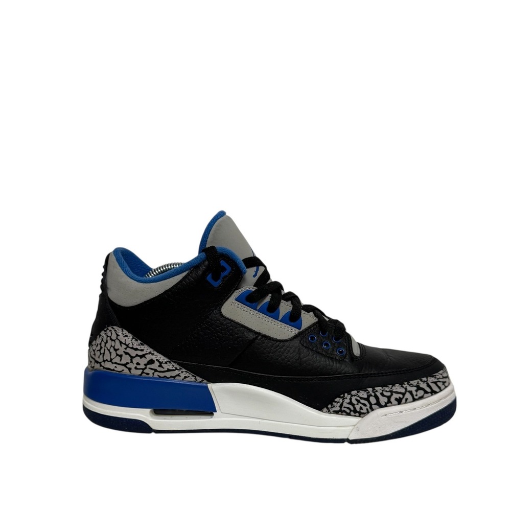 Nike Air Jordan 3 Retro Sport Blue 136064-007 Sneaker 2014‎ - Picture 2 of 11